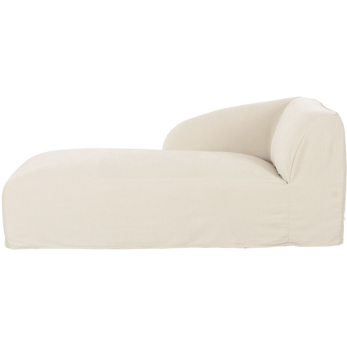 Isla Beige Left Arm Facing Chaise